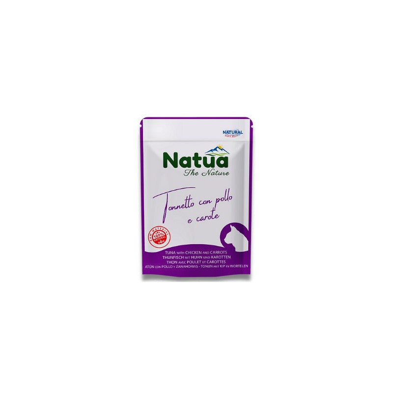 Natua Cat Natural Tonnetto Pollo Carote Jelly 70g Busta Natua Cat Natural Tonnetto Pollo Carote Jelly 70g Busta